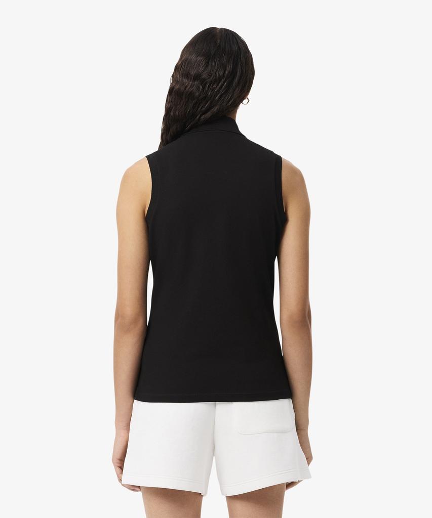 LACOSTE Women'S Slim Fit Sleeveless Polo Shirt Pf5445-56G 031