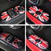 Car Door Window Lifter Switch Control Panel Sticker Trim For Mini Cooper F56 Interior Decal Decoration Car Auto Part