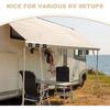 Rv Awning Hooks for Piping Rail Heavy Duty Canopy Light Clips Camper Awning Hangers for Outdoor Camping Parties and Rv Accessories