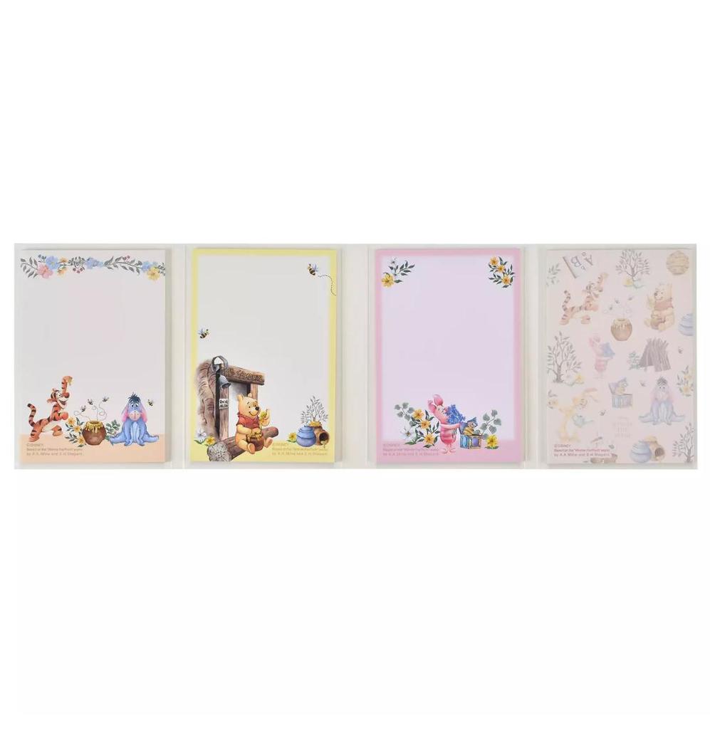 Disney Pooh and Friends Flip Memo Pad Japan NEW Disney Store