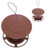 Bird Feeder Roof Hanging Bird Feeder Feeding Tool for Garden Yard Outdoor Decoration