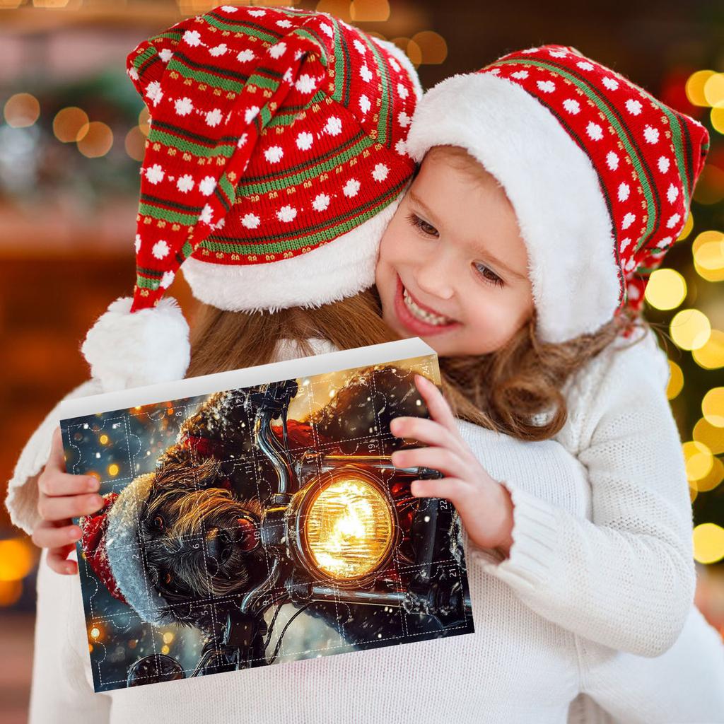 Advent Calendar Contains 24 Gifts, Cute Figures Doll Advent Calendar, Countdown Calendar With Surprise Toys, Collectible Figures Gift For Kids