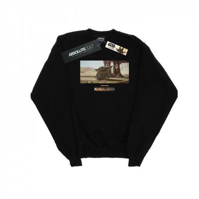 Mens The Mandalorian The Child Concept Art Sweatshirt
