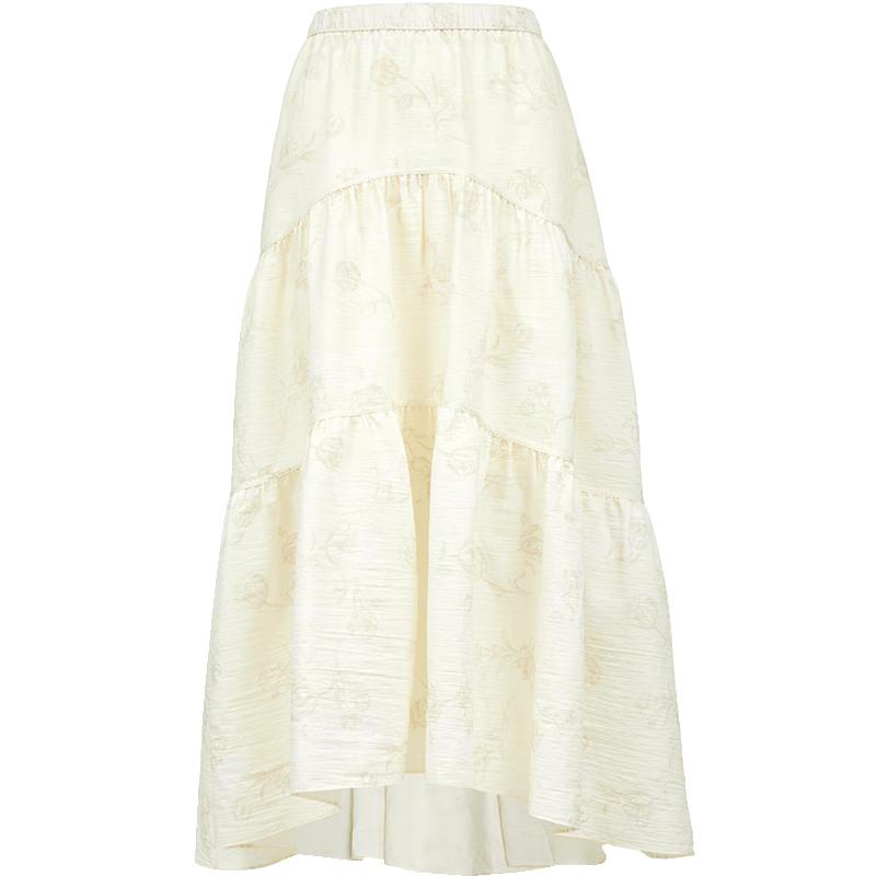 VEROMODA Printed A-line Midi Skirt