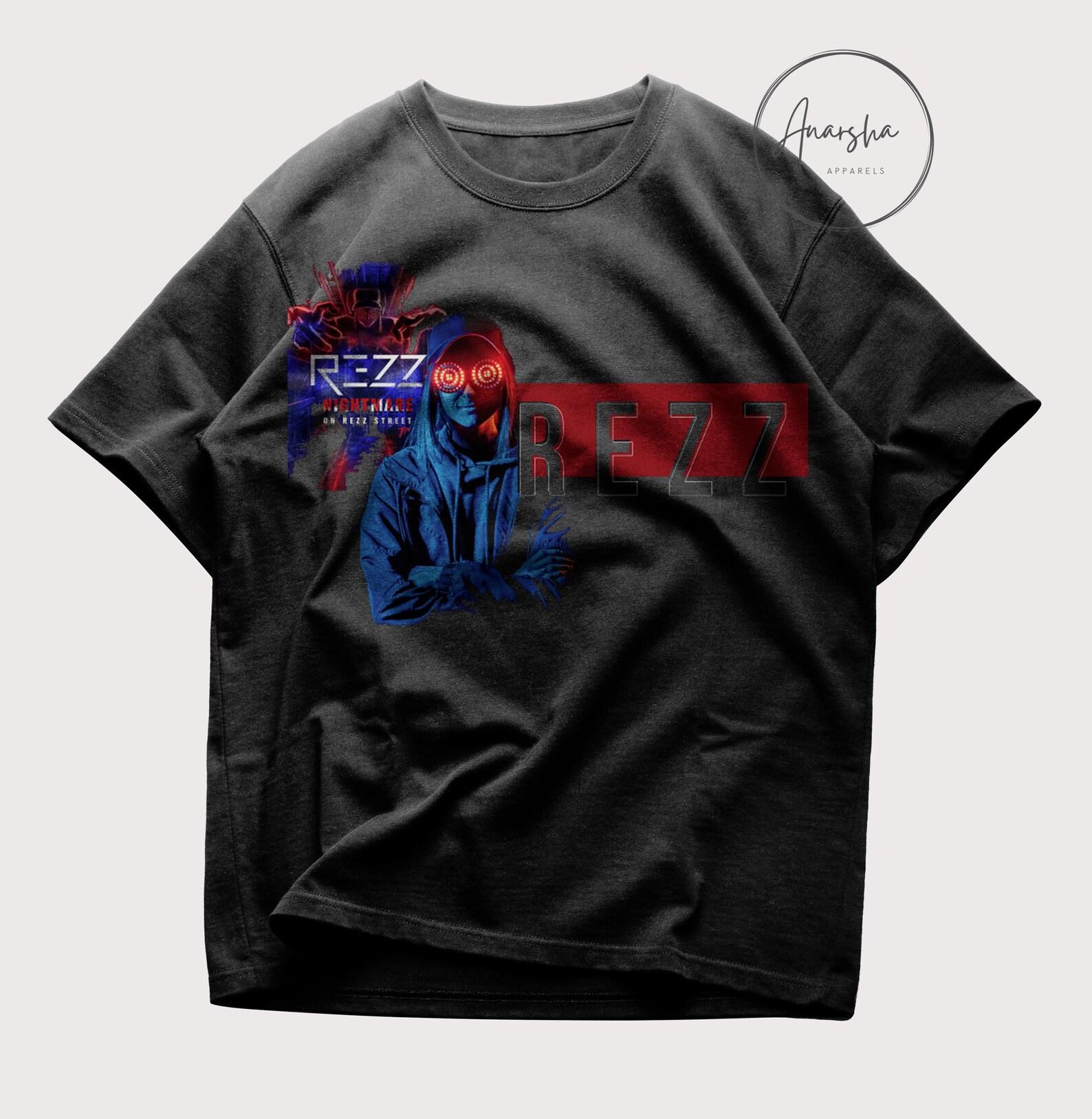 Rezz T-Shirt – Mass Manipulation Album Art Tee - EDM Rave Unisex Merchandise 2XL