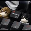 Animation Death Note Light Yagami L Figure Merchandise Cute Anime Custom Mechanical Keyboard Keycaps Esc Otaku Surprise Gifts