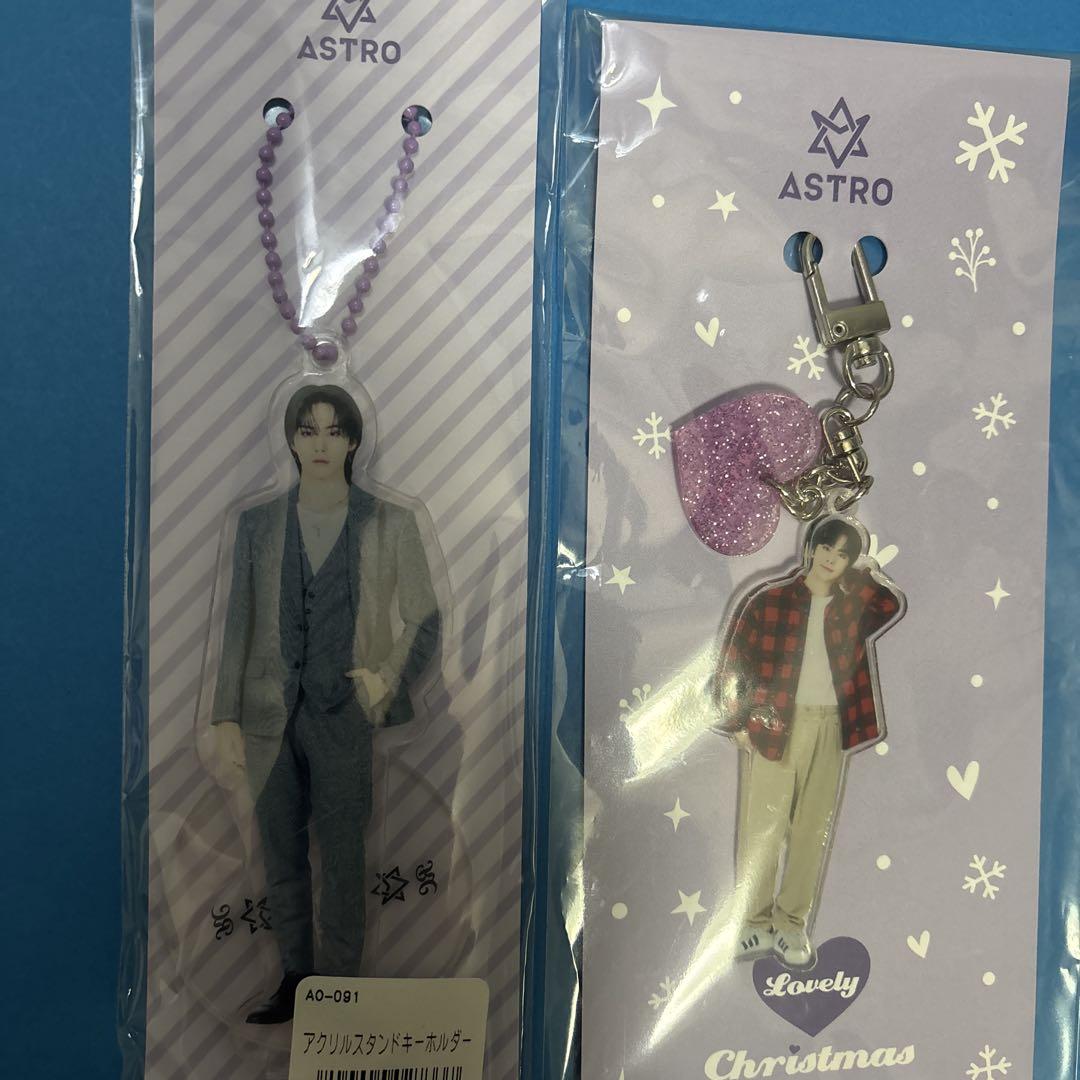 

[USED] ASTRO Lucky Keyring Acrylic Stand Strap Set
