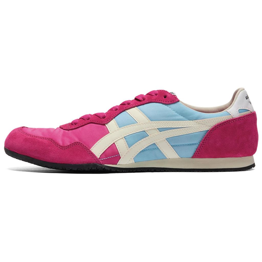Onitsuka Tiger Serrano Pink Rave Blue Unisex Sneakers Cream 1183B400-706