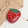 Summer Light Luxury Strawberry Crossbody Bag, Cute Shoulder Bag, Vertical Mobile Phone Bag, Versatile For Women.