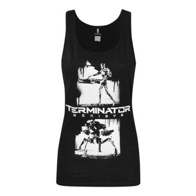 Womens/Ladies Genisys Graffiti Sleeveless Vest