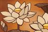 Sakura Horikiri Natural Wood Sakura Art Lotus Flower 6480065