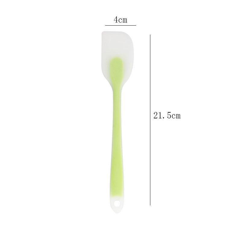 Silicone Scraper Baking Tool: Semi-Transparent Cake, Cream, and Jam Spatula