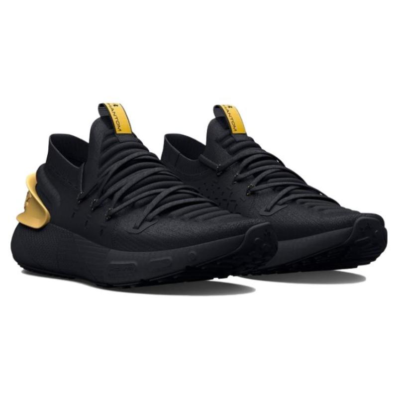 Under Armour Hovr Phantom 3 'Metallic Black Gold' Sneakers 3025520-003