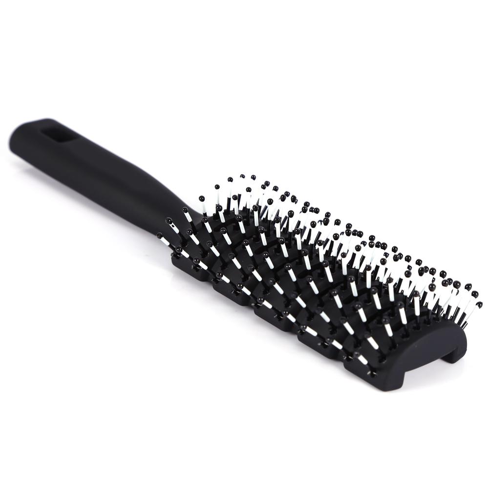 Professional Black Salon Anti static Hairdressing Hair Comb Scalp Care Hairbrush Styling Tool