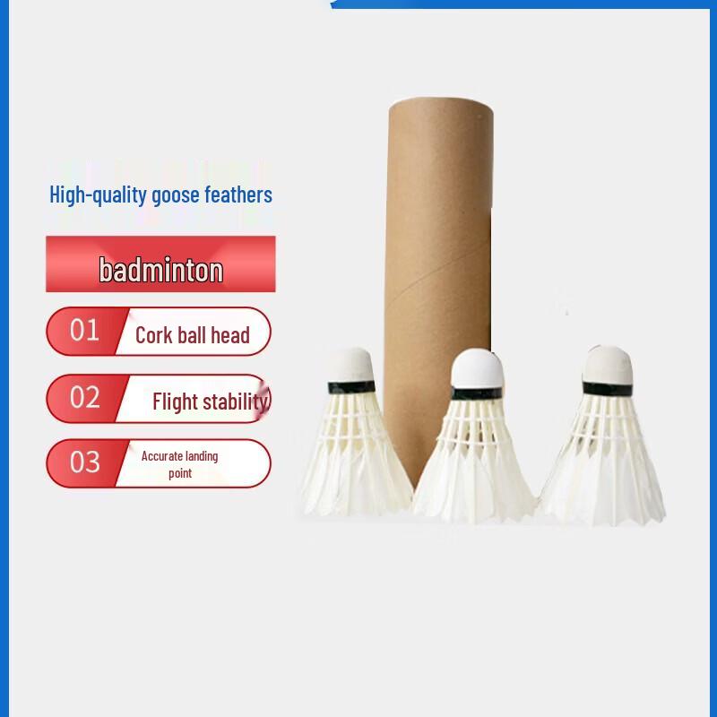 WEZHO Luminous Durable Badminton Shuttlecocks