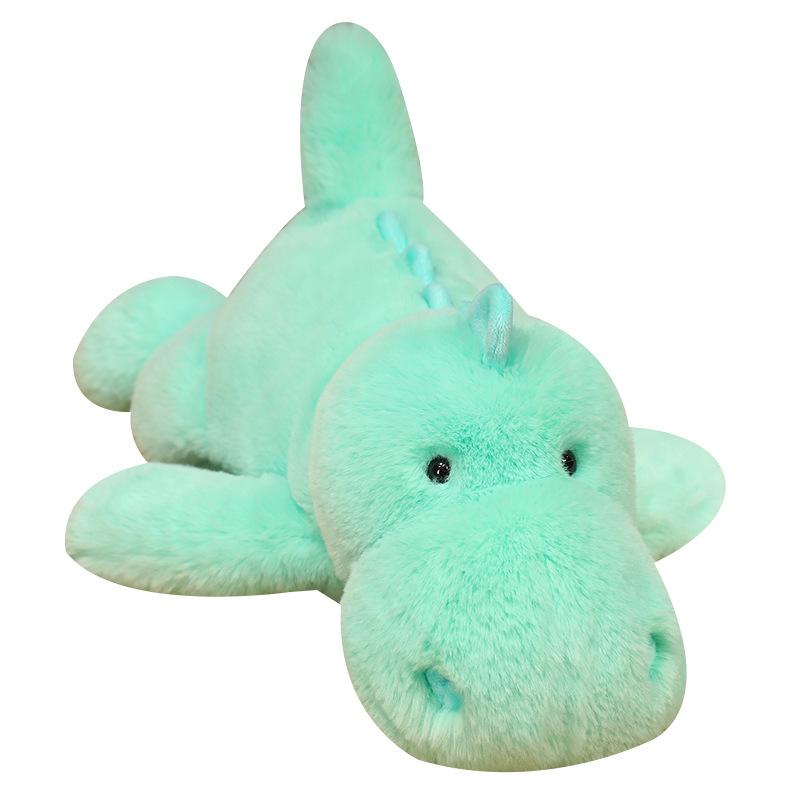 Cartoon Solid Color Dinosaur Doll Creative Children's Toy Plush Doll Birthday Gift
