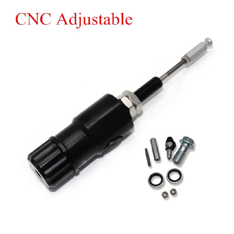 1Pcs Motorcycle Aluminum Alloy Hydraulic Clutch Brake Pump Adjustable Black