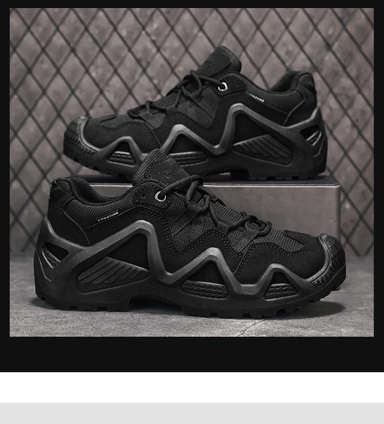 Ανδρικές Τακτικές Μπότες Μάχης: Αντιολισθητικά, Ανθεκτικά στη Φθορά Παπούτσια Πεζοπορίας & Αναρρίχησης