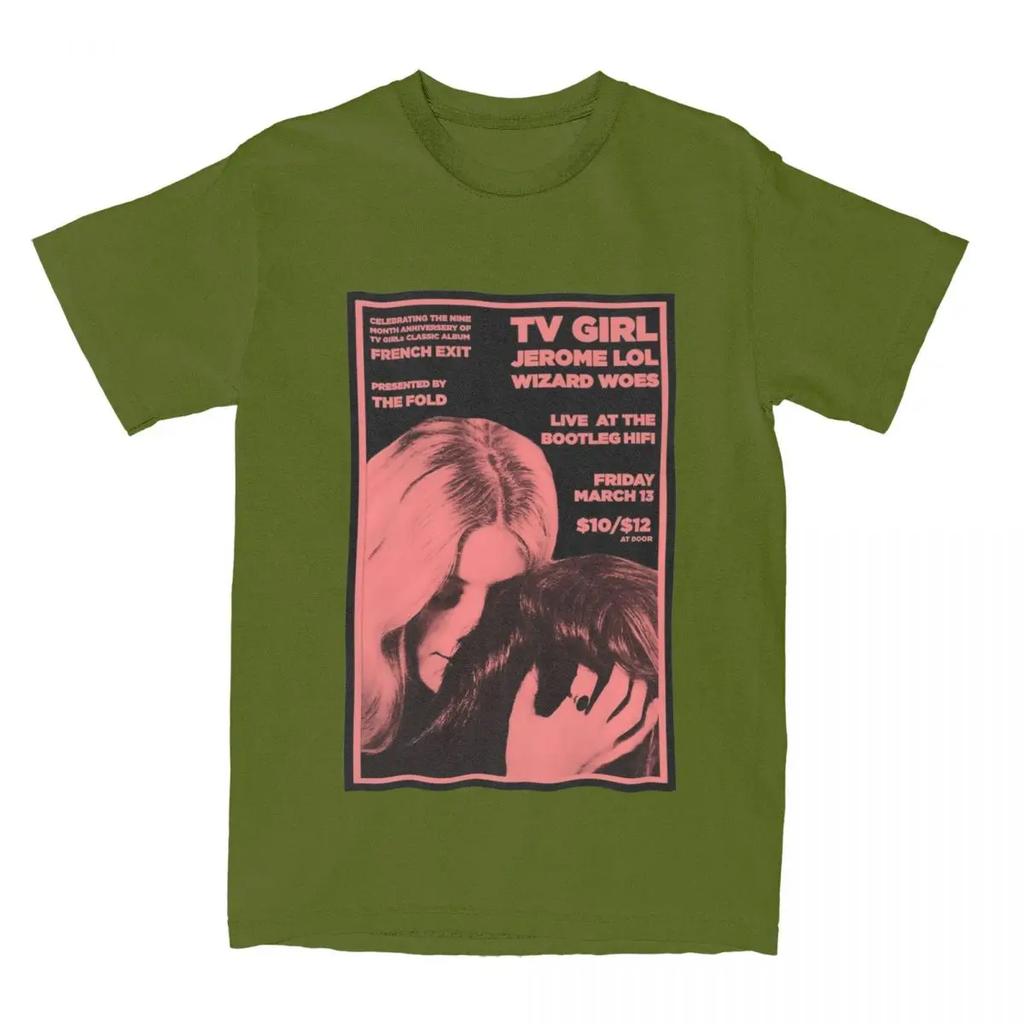 TV Girl French Exit Herren Damen T-Shirt Merch Verrücktes T-Shirt T-Shirts Grafikdruck Kleidung