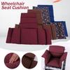 Wheelchair Cushion Thicken Soft Warm Resistant Wheelchair Seat Pad Wheelchair Backrest Cushion Accessories