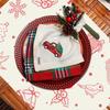 Christmas Heat Insulation Placemat - New Design Imitation Linen for Dining Room and Kitchen Decoration