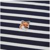 MaiSon KitSune Lm00105kj0044 S480 Fox Head Patch Stripe Men S Long Sleeve Tee