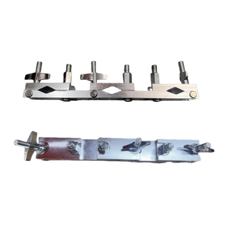 Justerbar klockklämma för montering Trumset Hållarklämma Cymbalarm Monteringsfäste Slagverksinstrumentdelar