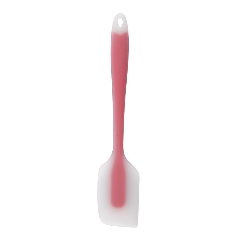 Baking Tools Standard One-piece Translucent Silicone Cake Scraper Cream Scraper Spatula Small