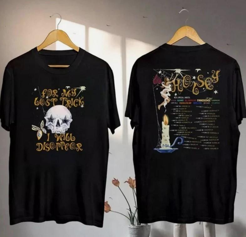 2025 Halsey For My Last Trick The Tour Shirt, Halsey 2025 Concert T shirt Unisex T-Shirt L