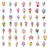 Macaron Color Dessert Stickers DIY Suitcase Hand Account Water Cup Decoration Children's Reward Stickers