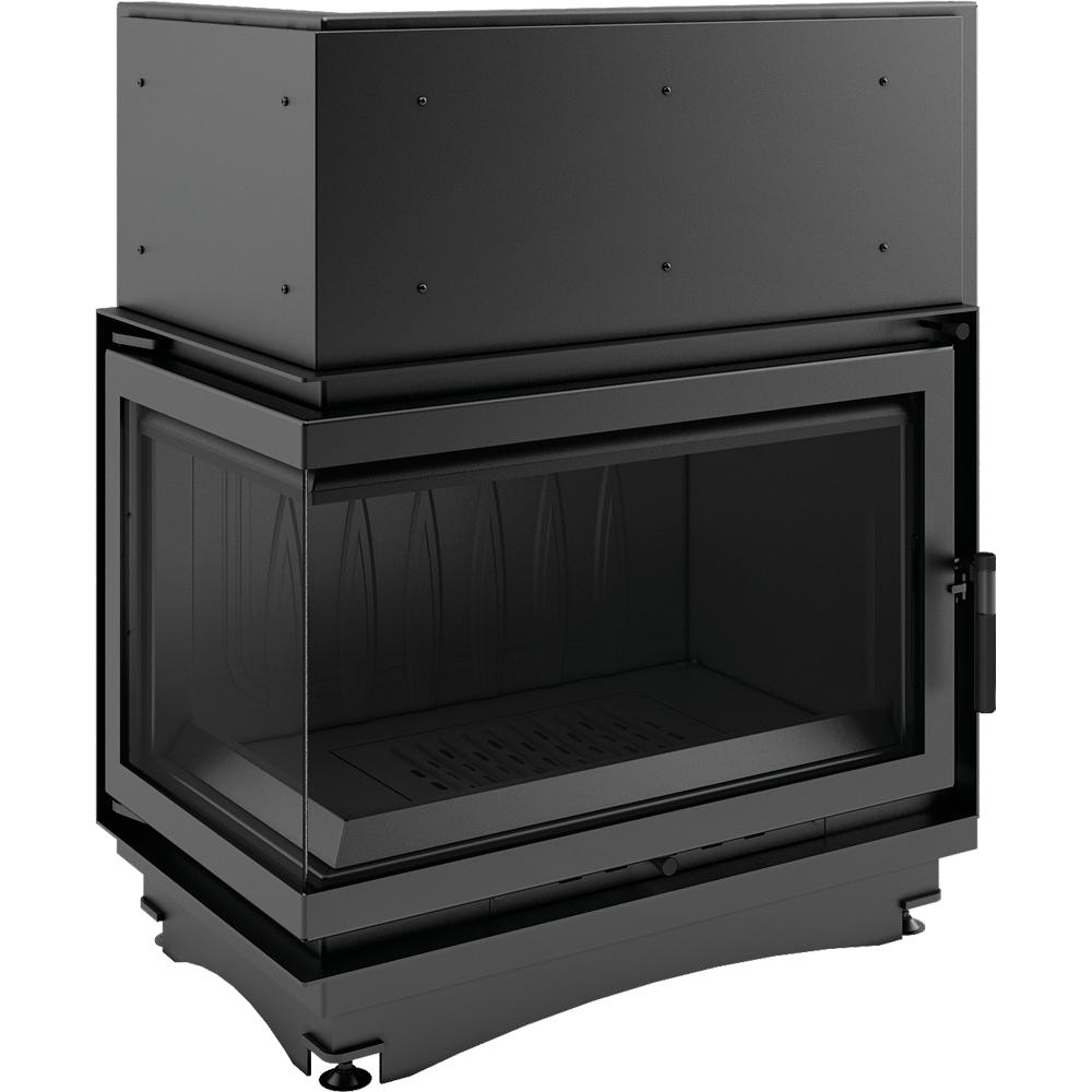 Cast iron fireplace KRATKI OLIWIA left 16 kW Ø 200