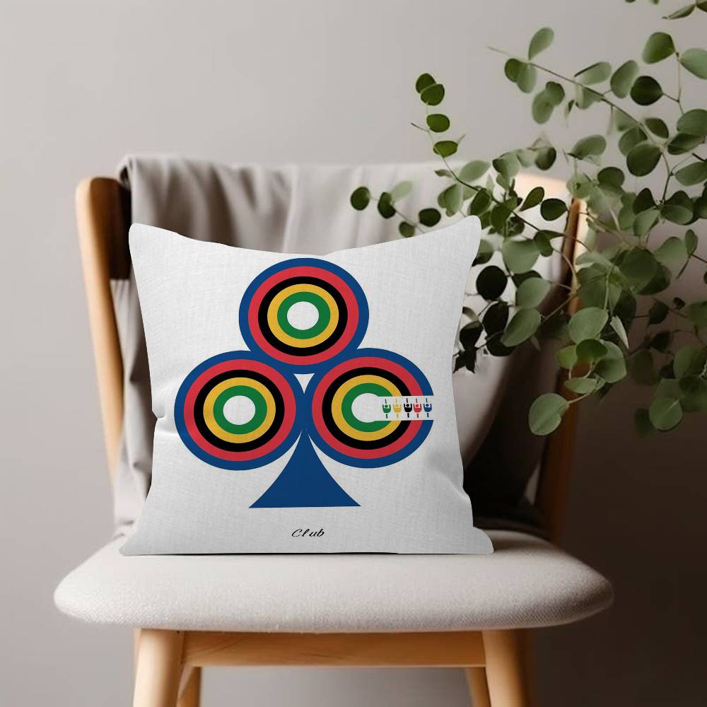 Racing Logo Pillow Case Plush Fabric Soft Double Sided Print Sofa CColnagoS Cushion Cover Throw Bicycle Pillow Covers