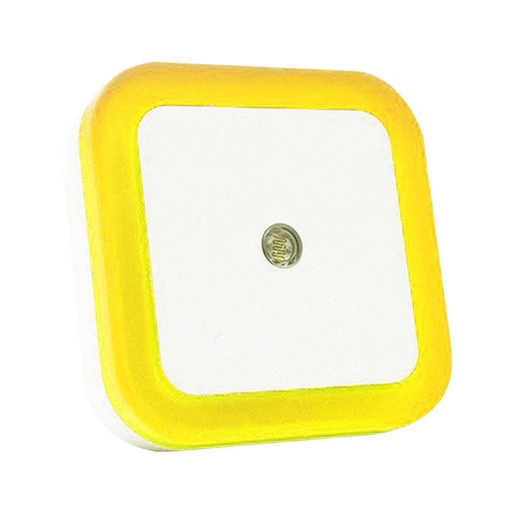 Mini Smart LED Night Light Auto Sensor Control Children Bedroom Lamp US EU Plug