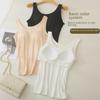 Damen Nahtloses Gepolstertes Sport-Camisole - Große Größe