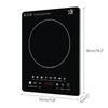 220V 2200W Induction Cooker Smart Electric Oven Plate Creative Precise Control Cookers Hob Cooktop Cooking Plate Hot Pot 2200W Tea Boiler