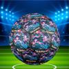 Custom Name Personalized Kpop Demon Hunter Print Size 5 Soccer Ball Training & Match Football, for Team, Kicking, Gift for Football Enthusiasts