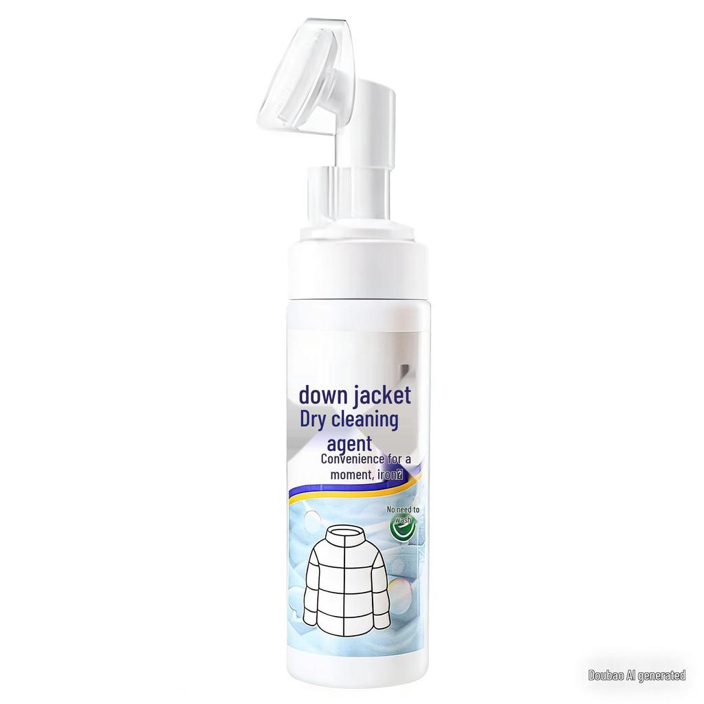 Waterless Dry Cleaner for Down Jackets - No-wash Stain Remover & Household Detergent