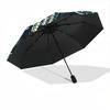 1pc Skull Pattern Automatic Open/Close Umbrella Compact Folding Umbrella, All-Season Portable Umbrella for Women/Men F1124184