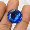 Natural Blue Sapphire Loose Gemstone 26ct Round Cut for Birthday Gift September Birthday Birthstone