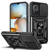 Für Realme C67 4G Hülle Realme 12 Lite Cover Realme C67 4G Magnetischer Ringhalter Rüstungs-Handyhülle Kamera Schutz Rückseite