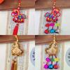 Chinese Zodiac Horse Lucky Pendant Chinese Spring Festival Car Hanging Ornament Exquisite Tassels Pendant Home Decoration Gifts