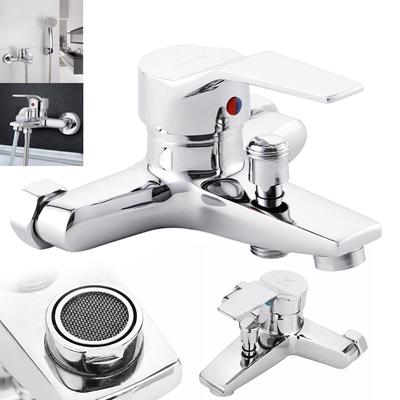 Kali 1pc Νέα βρύση ντουζιέρας μπανιέρας μπάνιου Chrome Βανιά μίξερ με βαλβίδα μπάνιου