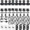 Military Special Forces MOC Building Block SWAT Ghost Commando Figures Police Soldiers Army Gun Weapons Children's Toy Gifts