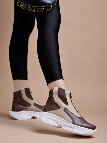 

Shoetopia Ankle Top Smart Casual Tan Boots For Women & Girls /Eu39 6 UK коричневый
