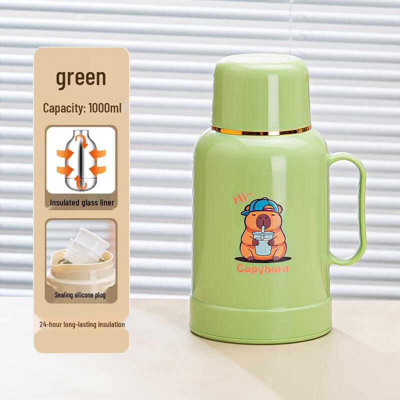 Cartoon Pattern Household Portable Thermos Bottle