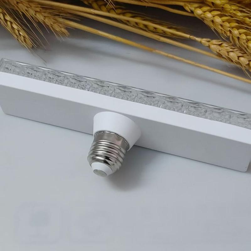 E27 40W/80W LED Long Crystal Lamp Strip Adjustable White Tube Bulb for Balcony Patio Semi-outdoor Lighting