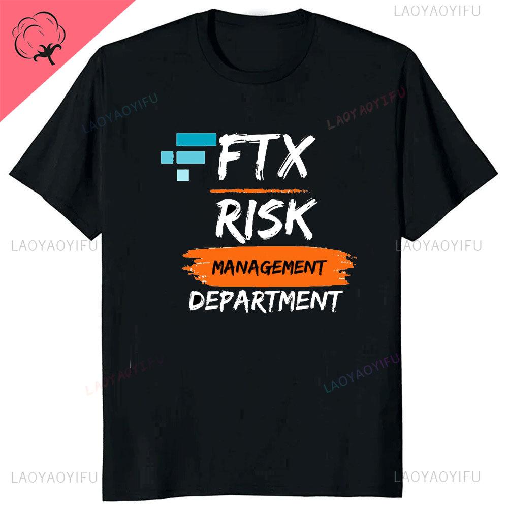 Funny TShirt FTX Risk UnisexageUnisext DepartUnisext Cool Letters Printed Sayings Quote Graphic Tee Tops Short Sleeve Blouses Gifts