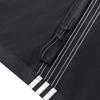 Adidas Originals TP Oversized Zip Off Loose Striped Casual Pants Unisex Pants Black KA2760