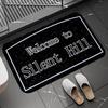 Long Corridor Carpet Welcome To Silent Hill Bedroom Mats Balcony Prayer Rug Absorbent Living Room Bath Carpets Entrance Door Mat