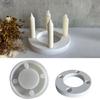 Candle Base Epoxy Moulds Personalized Candle Holder Molds Silica Gels Ornament